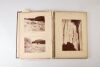 GEORGE D. VALENTINE 1885 New Zealand Grand Tour album documenting the journey from Tenerife, via Capetown. Photographs of New Zealand range from Russell to Invercargill, the Pink and White Terraces.