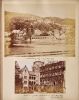 JOSIAH MARTIN An Album Page Featuring the North Shore of Auckland by Josiah Martin With Two Photographs of Hiedelberg, Germany - 2