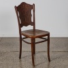 A Jacob & Josef Kohn Bentwood Chair with Cherub Design - 2