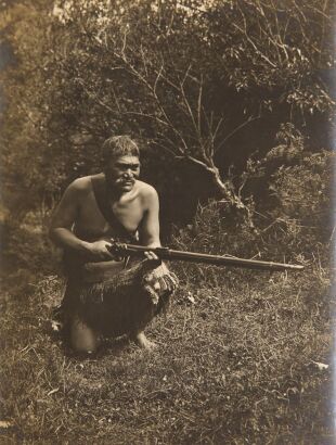 UNKNOWN PHOTOGRAPHER Tūtange Waionui, one of Riwha Titokowaru's Best Fighters