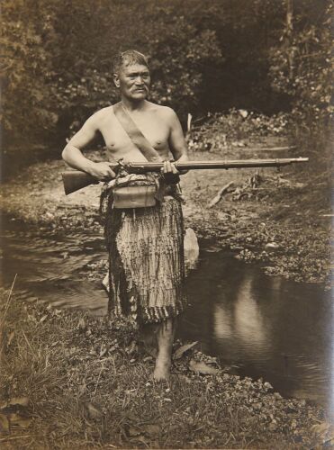 UNKNOWN PHOTOGRAPHER Tūtange Waionui, one of Riwha Titokowaru's Best Fighters