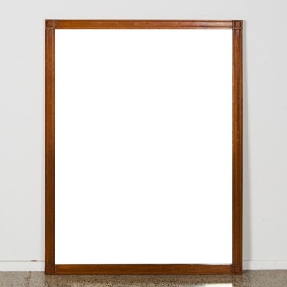 A Mid-Century Mahogany Wall Mirror