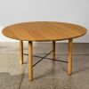 A Simon James Underline Round Dining Table - 2