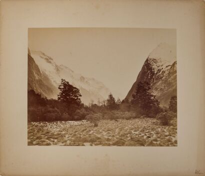 BURTON BROTHERS Five Burton Brothers photographs from Milford Sounds ot Fiji