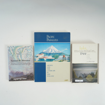A Set of Three Important Works on New Zealand Landscape Art & Exploration