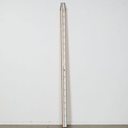 A Vintage Telescopic Surveyor's Stave