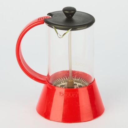 A Small Bodum Coffee Plunger