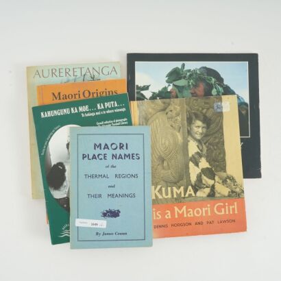 Te Ao Maori: Five Important Works on Maori Culture, Origins, Language & Sovereignty