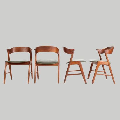 A Set of Four Kai Kristiansen Chairs