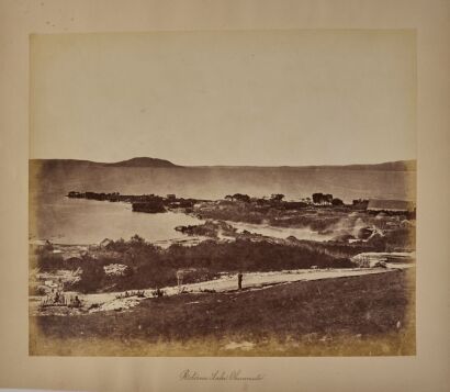 GEORGE D. VALENTINE Two photographs of Ōhinemutu and one of Whakarewarewa