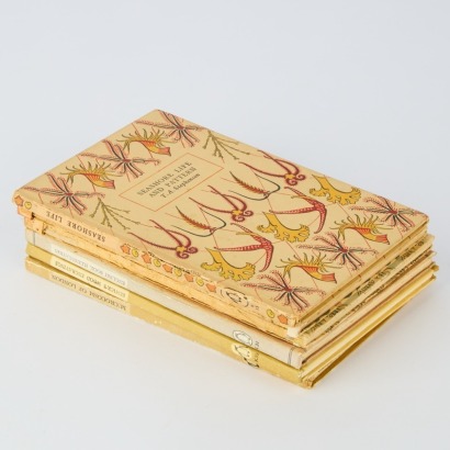A Set of Seven Vintage Books