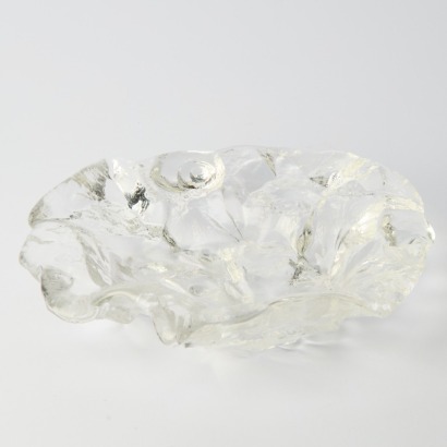 A Swedish Glass Lava Bowl