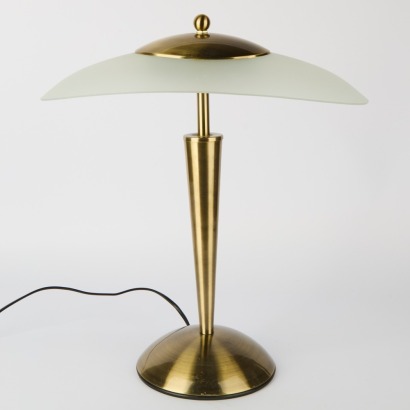 A Large Vintage Gold Lamp