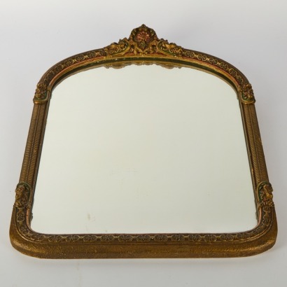 A Vintage Rococo-Style Arched Mirror