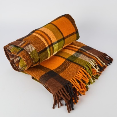 A Vintage Kaiapoi Huia Travel Rug