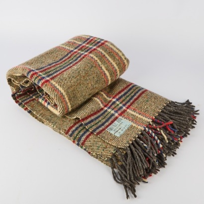 A Hand Woven Argyle Rug, South Canterbury Made
