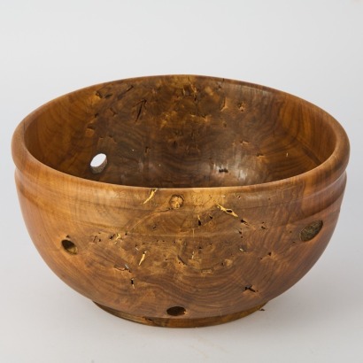 A Handcrafted Wooden Bowl