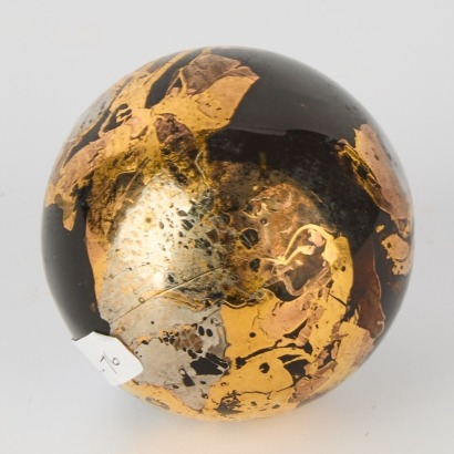 A Carroll Swan Metallic Orb