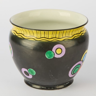 A Shelley Jazz Circles Vase