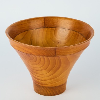 A Contemporary Hand Turned Wood Bowl