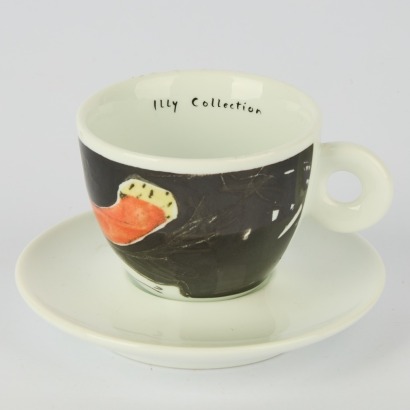 An Andrea Manettie Illy Art Cappuccino Cup