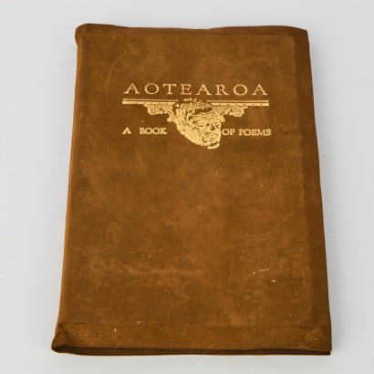 Songs and Poems from Aotearoa by C.W Grace, Signed by the Author