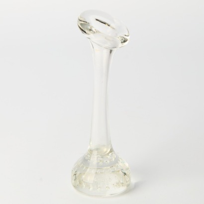 A Vintage Handblown Glass Bud Vase