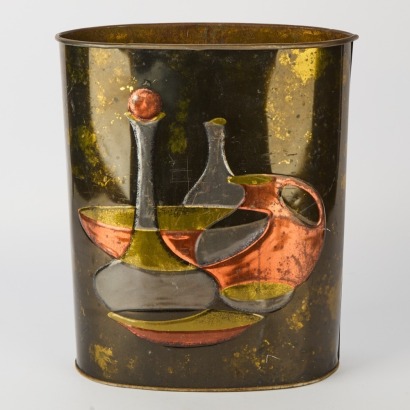 A Groovy MCM Wastebasket, USA