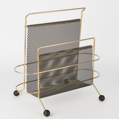 A Vintage Atomic Magazine Rack