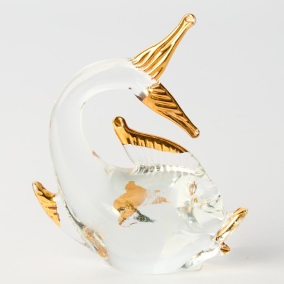 A Small Art Glass Fish