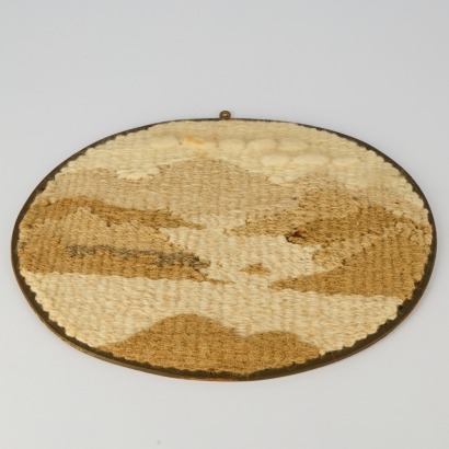 A Pair of Vintage Wool Wall Hangings