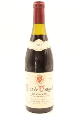 (1) 1993 Alain Hudelot-Noellat Clos de Vougeot Grand Cru, Cote de Nuits