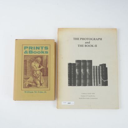 The Printed Image: Two Important Works on Prints, Books & Photographic Bibliography