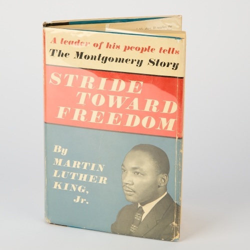 A First Edition Signed Copy of Stride Toward Freedom by Martin Luther King with Certificate of Authenticity