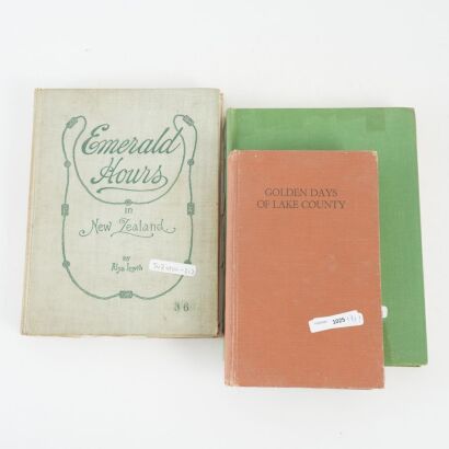 From Lake Country to Wanganui: Three Important Works on New Zealand Regional History & Travel