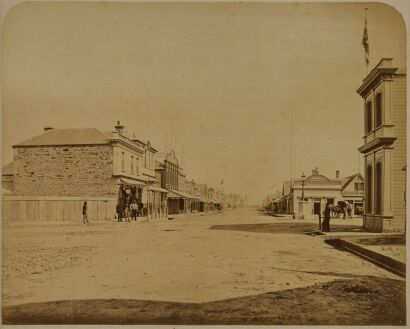 DANIEL LOUIS MUNDY Cashel Street, Christchurch, Looking West