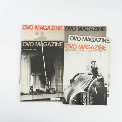 A Group of Five OVO Magazines- The Automobile