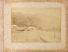 BURTON BROTHERS Two Pictures by the Burton Brothers of Te Aroha at Māori Whares and the Thames River - 3