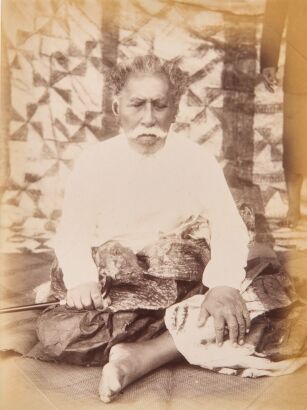 UNKNOWN PHOTOGRAPHER A Portrait of Fakua, Chief of the Tuitoga