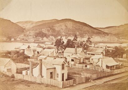 UNKNOWN PHOTOGRAPHER Three photographs of the Whanganui township