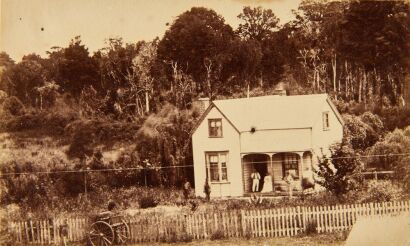 WILLIAM JAMES HARDING Four photographs on two sheets of the Rangitikei Region