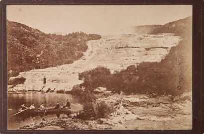 THOMAS EDWARD PRICE Six Pictures of the Pink and White Terraces and other Water Features by Thomas Edward Price