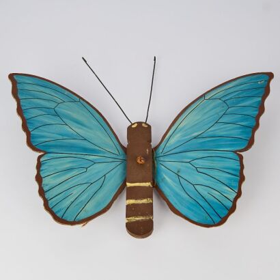 A Vintage Butterfly Wall Hanging
