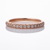 9ct Rose Gold, 0.24ct Diamond Eternity Band
