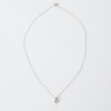Platinum, 1.02ct Diamond Pendant on Platinum Chain - 3
