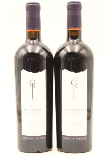 (2) 2004 Craggy Range The Quarry Cabernet Sauvignon, Gimblett Gravels