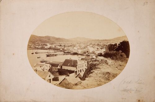 W T L TRAVERS Wellington looking from The Terrace, across Willis Street