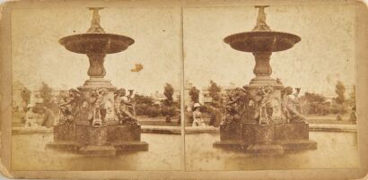 BURTON BROTHERS Seven stereoscope photographs by the Burton Brothers.