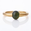 Pomellato, 18ct Yellow Gold, Cabochon Cut Green Tourmaline Ring