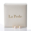 La Perle, 18ct Yellow Gold, 7mm Akoya-Type Pearl Stud Earrings with Box - 2